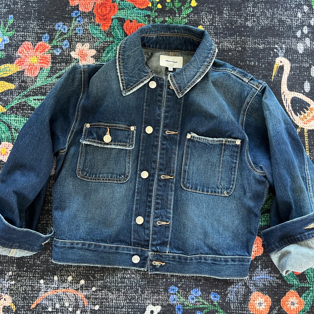current elliott The Denim Sammy Jacket